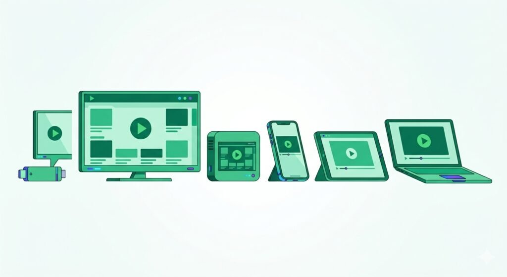 Dispositivos compatibles con IPTV